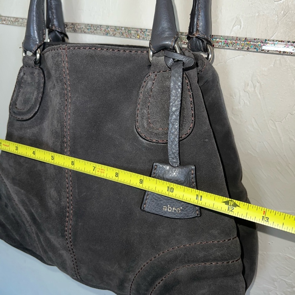Abro suede shoulder handbag - Picture 4 of 10